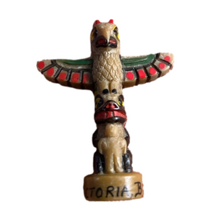 Victoria, BC souvenir totem pole pin